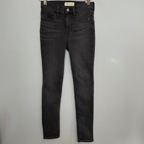 MADEWELL Ashmont Wash 9" Mid-Rise Roadtripper Supersoft Jeans sz 27 fits like 25 - Picture 2 of 9